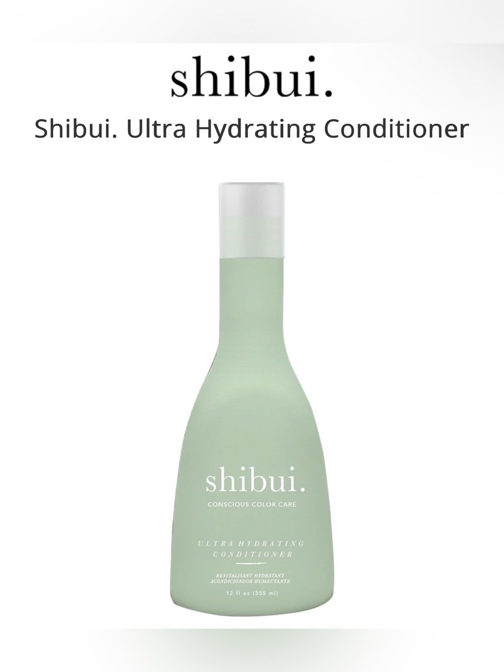 NEW! Shibui Ultra Hydrating Conditioner FULL SIZE Color Protection Haircare